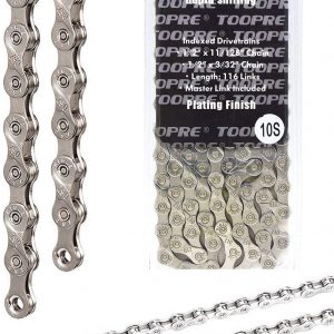 Z10 116S--Standard 10 Speed Chain, 116L-Silver - CONNECT LINK