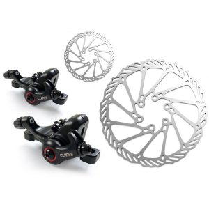 CMD-23  Black Front & Rear with 160MM Rotors, I.S Brackets packed in display box