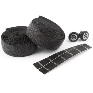 Black Carbon Effect Handle Bar Tape Soft Padded Finishing Tape & Plugs Incl. (AM)