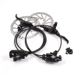 Clout brake set front and rear am packed with 160mm rotors.