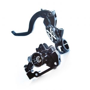 EXO BLACK REAR WITH 160MM ROTOR, ROTOR BOLTS, MOUNT BOLTS